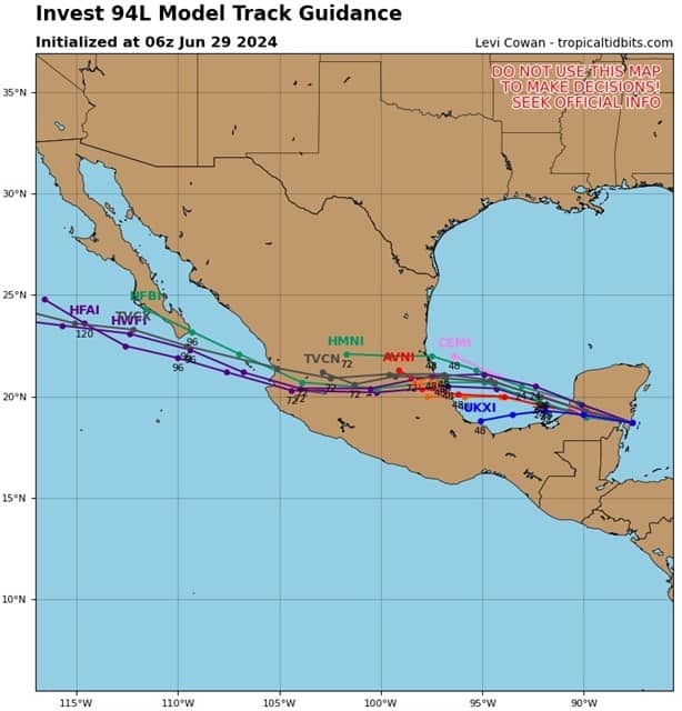 Emiten Alerta Gris por nuevo disturbio tropical que dejará lluvias para Veracruz