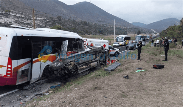 Trágico accidente en carretera Tehuacán-Orizaba deja cuatro muertos y 11 heridos