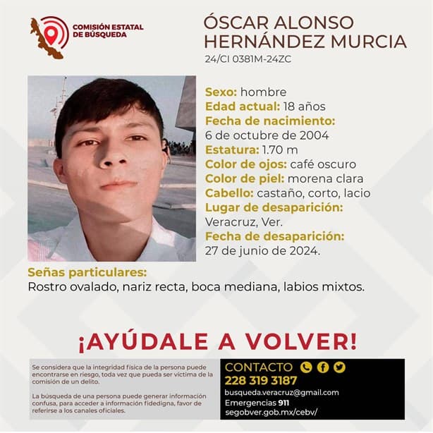 Reportan la desaparición de una familia en el puerto de Veracruz