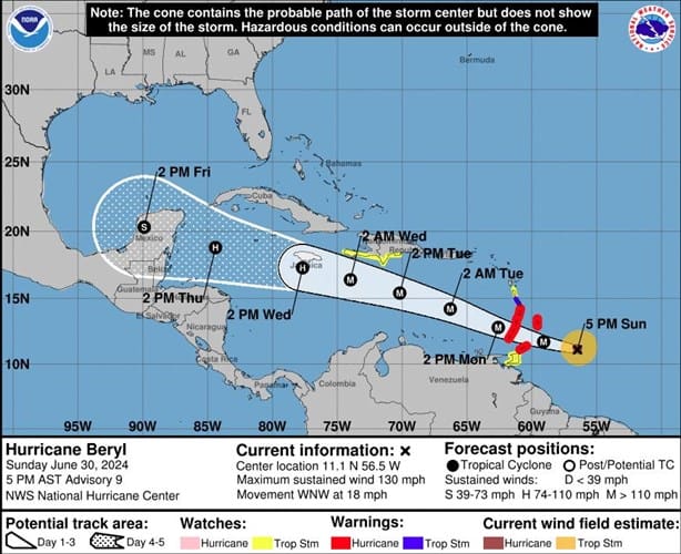 Ciclón Chris toma fuerza rumbo a Veracruz; estos municipios serían impactados esta noche