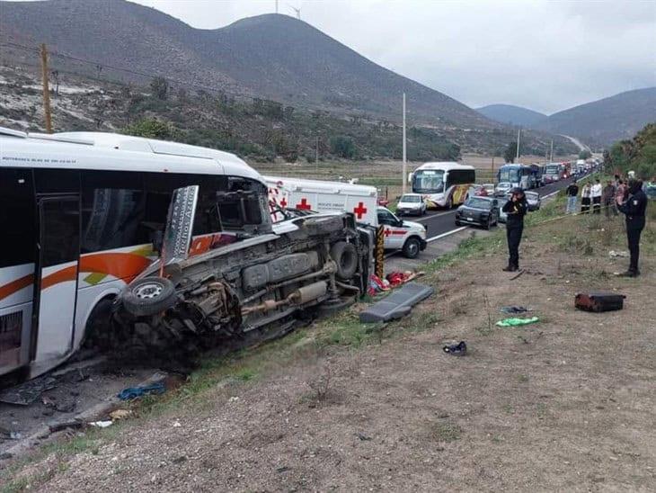 Actualizan datos de trágico accidente en la carretera Tehuacán-Orizaba