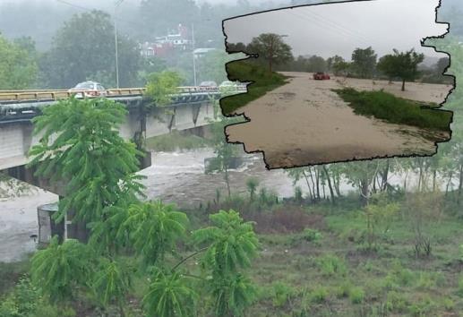 Lluvias en Misantla causan crecimiento de ríos y bloqueos en carreteras