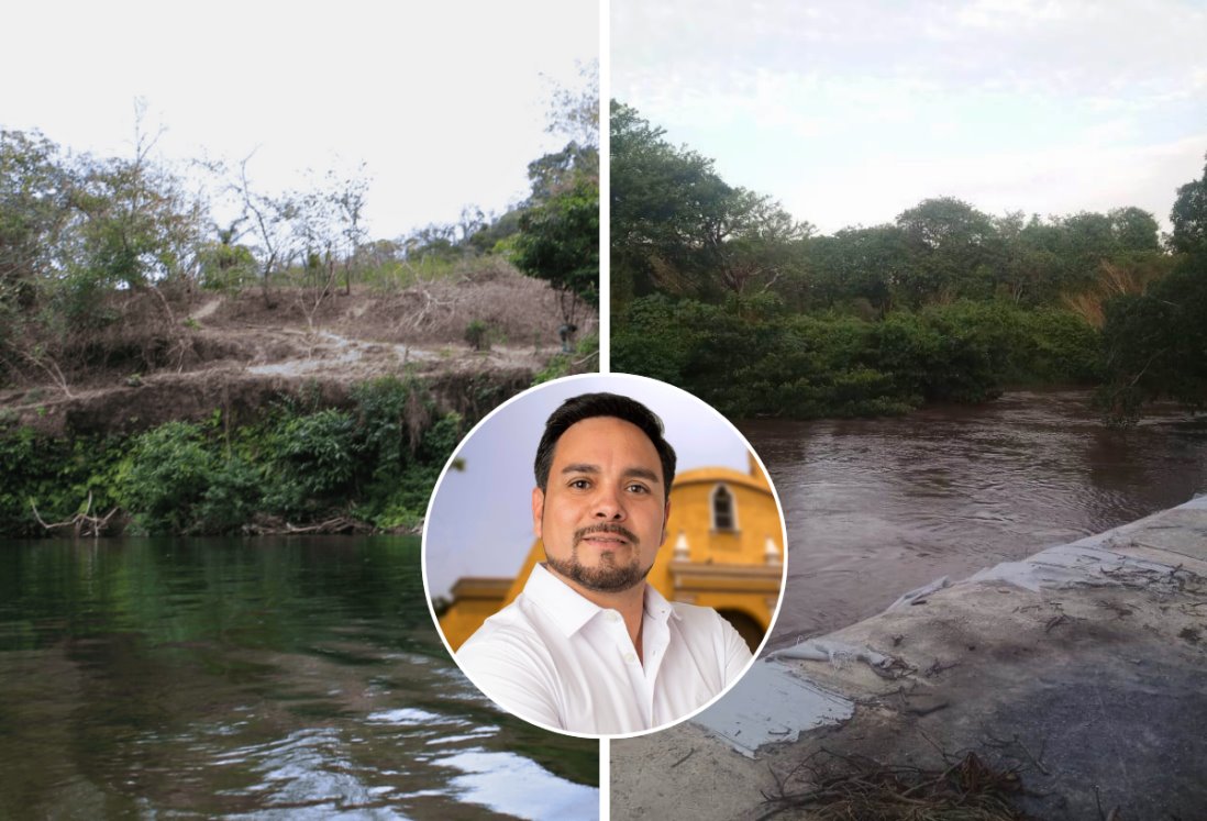Alcalde de Medellín descarta riesgo de desbordamiento de ríos Jamapa y Cotaxtla