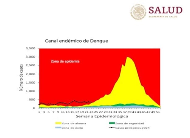 Repunta dengue en Veracruz: suman mil 693 casos 