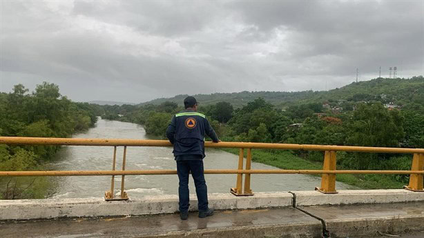 Continúan intensas lluvias en Poza Rica, PC mantiene Alerta Gris