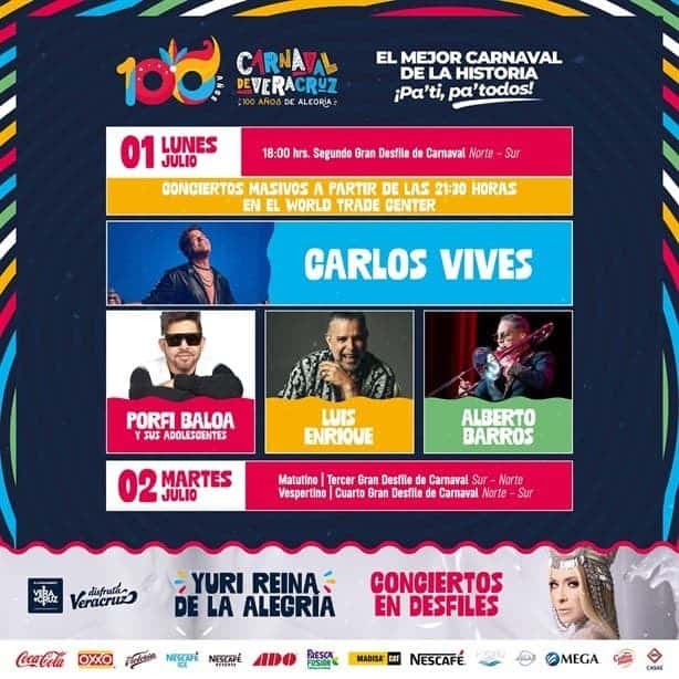 Carnaval de Veracruz 2024: este es el precio de las gradas para el paseo de hoy 01 de julio