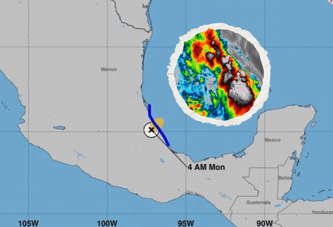 Chris se convierte en depresión tropical tras impactar las costas de Veracruz