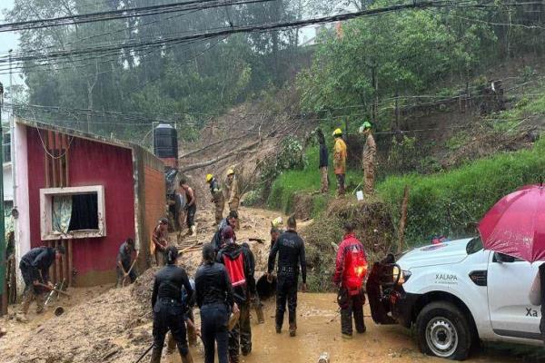 Estos son los 25 municipios de Veracruz afectados por la depresión tropical Chris