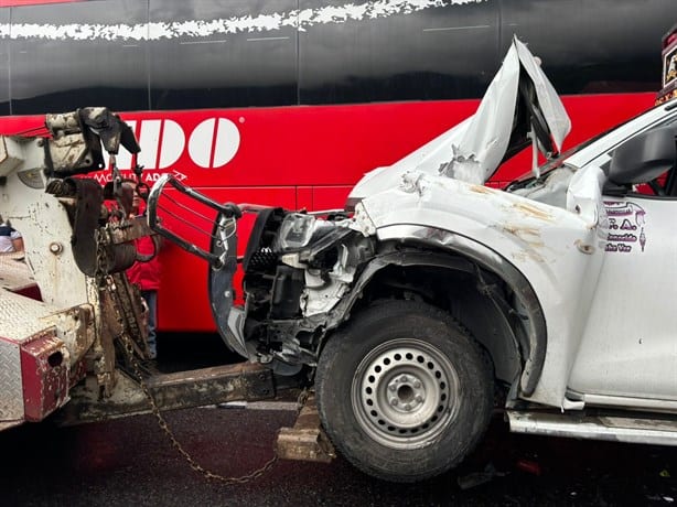 Reportan carambola en la autopista Orizaba-Puebla