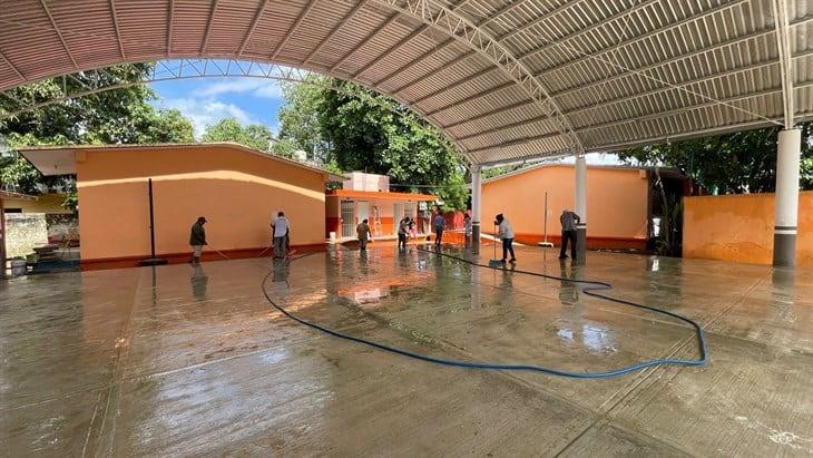 En Álamo, afectaciones e inundaciones impiden reanudación de clases