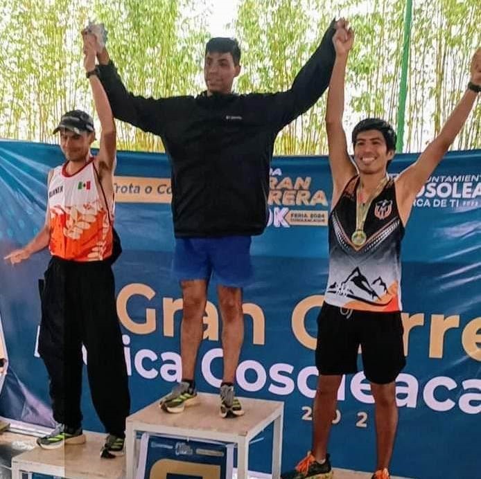 Atleta jaltipense conquistó Carrera en Cosoleacaque