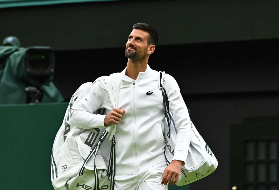 Clasifica Novak Djokovic a segunda ronda en Wimbledon