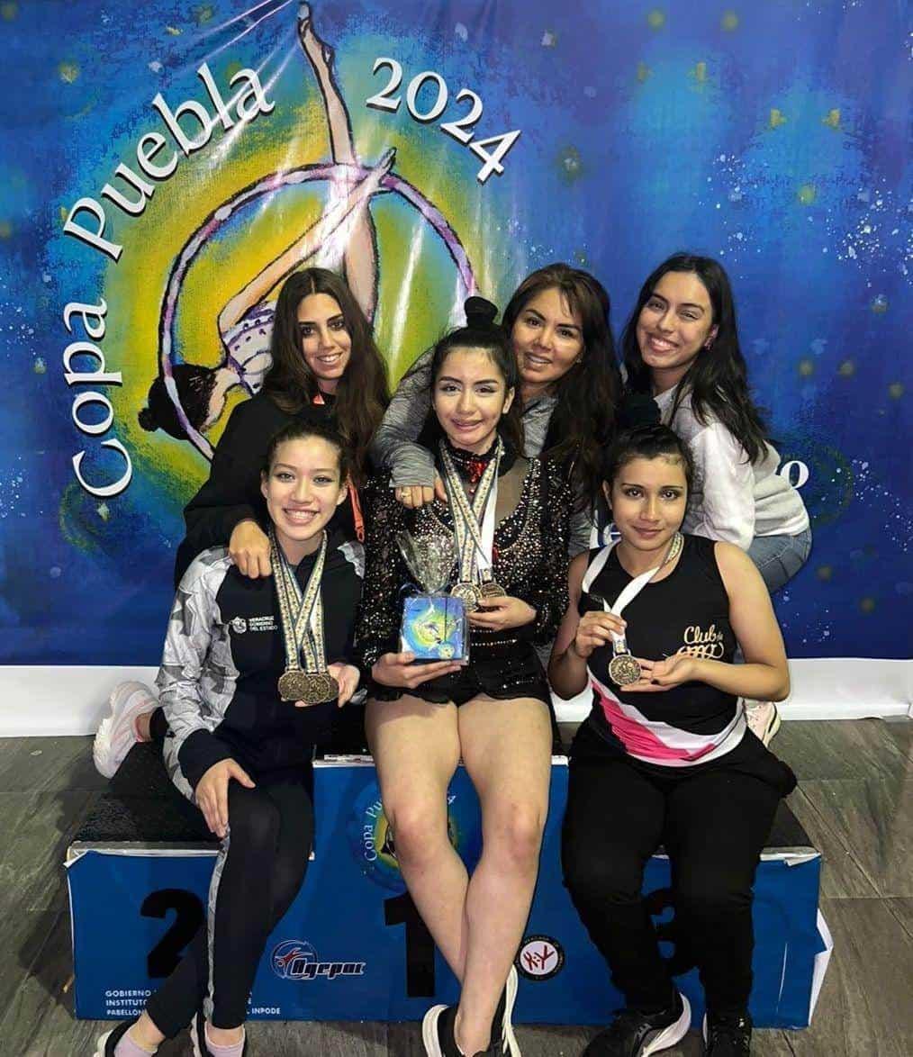 Destacan jóvenes gimnastas en Copa Puebla