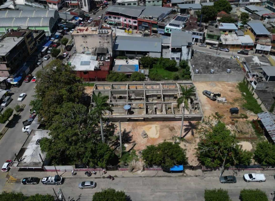 Construcción del Centro de Salud en Las Choapas terminará en septiembre
