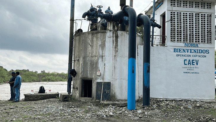 Limpian río Cazones y restablecen bombeo de agua, tras derrame de hidrocarburo 