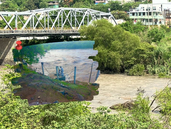 Limpian río Cazones y restablecen bombeo de agua, tras derrame de hidrocarburo 