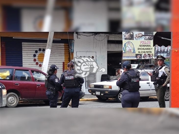 Señor fallece tras ser atropellado por máquina aplanadora en la calle Lucio de Xalapa 