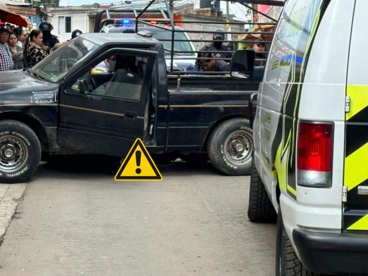 Xalapa: Camioneta sin velocidades arrolla a una mujer en El Castillo