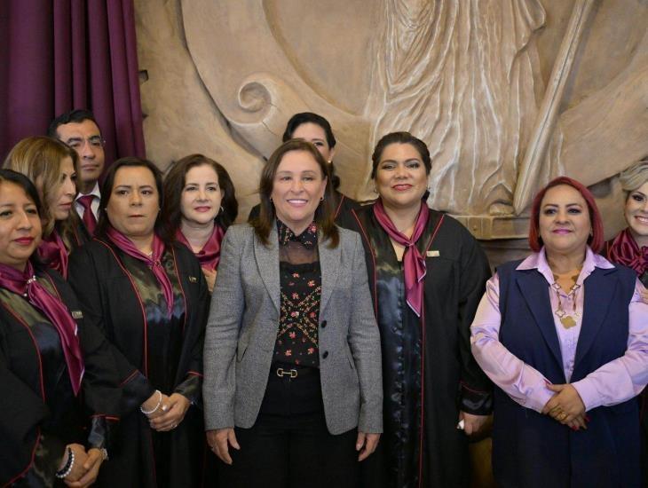 Asiste Rocío Nahle a conmemoración de 200 años del Poder Judicial