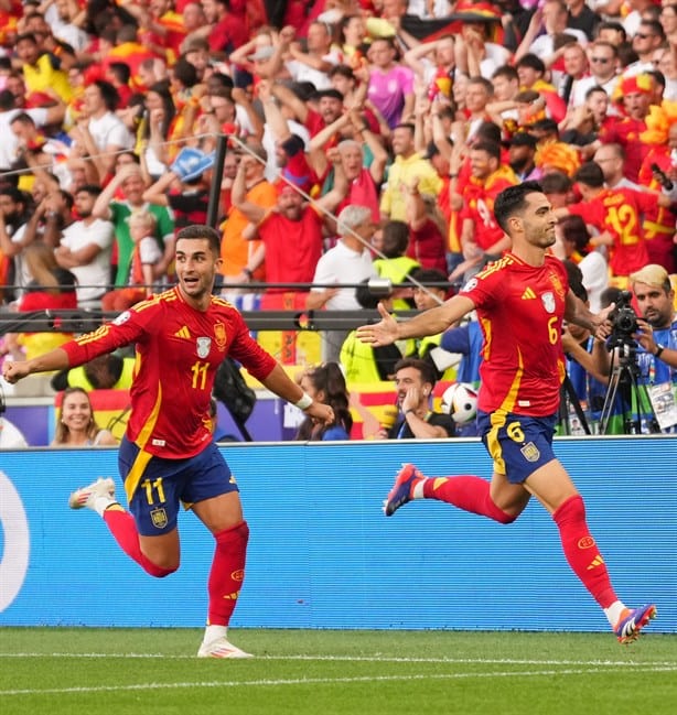 Echa España a los alemanes de la Eurocopa