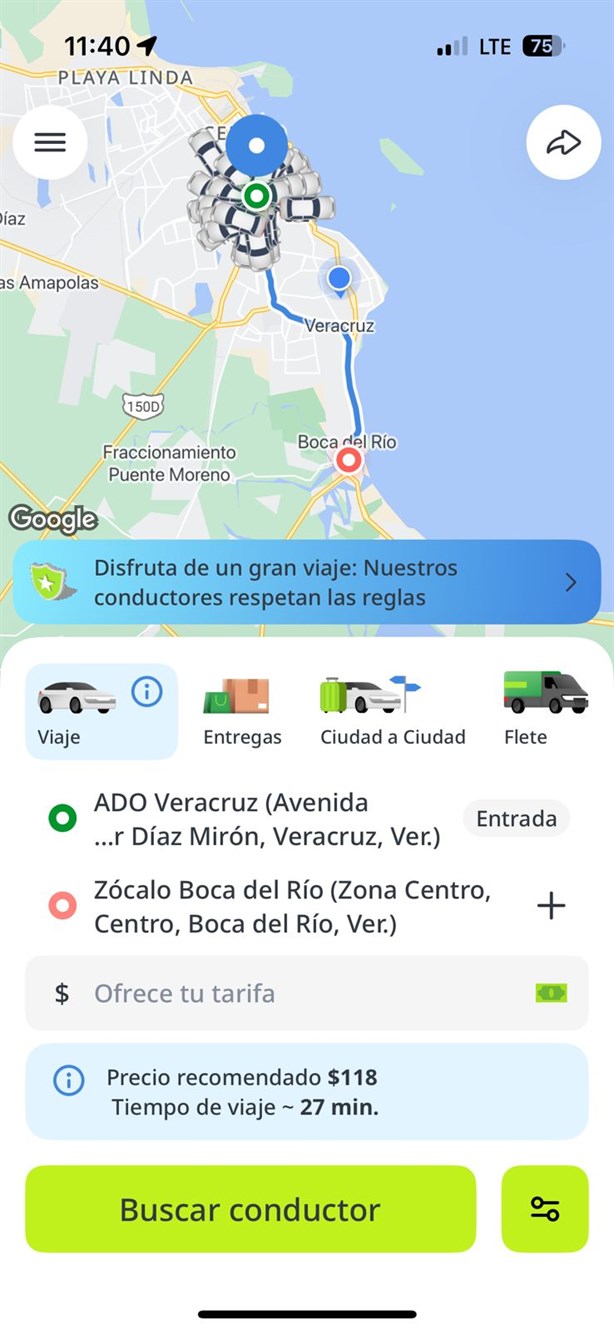 Fiestas de Santa Ana 2024: ¿Cuánto cuesta un taxi del ADO de Veracruz al centro de Boca del Río?