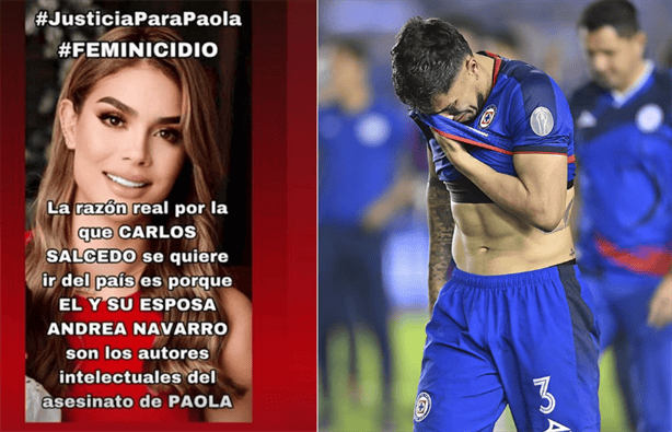 Madre de Carlos salcedo acusa a jugador de Cruz azul por ser el autor del asesinato de su hija Paola 