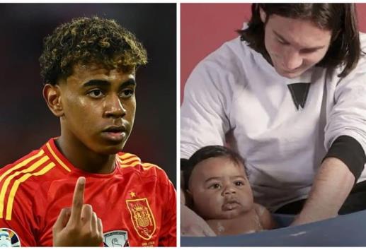 ¡Viral! Foto de Messi con un bebé que hoy es una estrella del fútbol