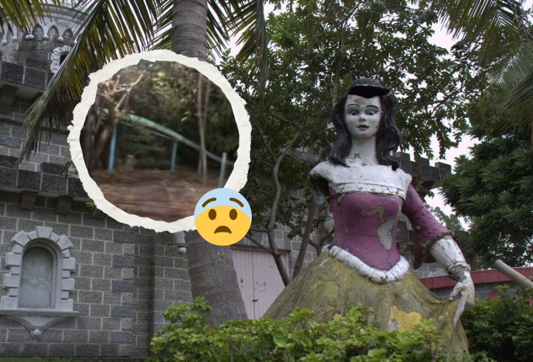 Captan en VIDEO aterrador grito en Reino Mágico en Veracruz | VIDEO