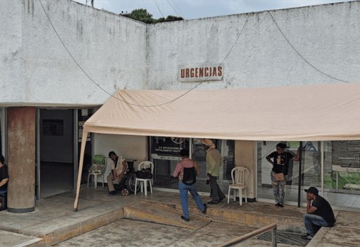 Reclaman falta de techado e infraestructura en el Hospital IMSS Bienestar Misantla 