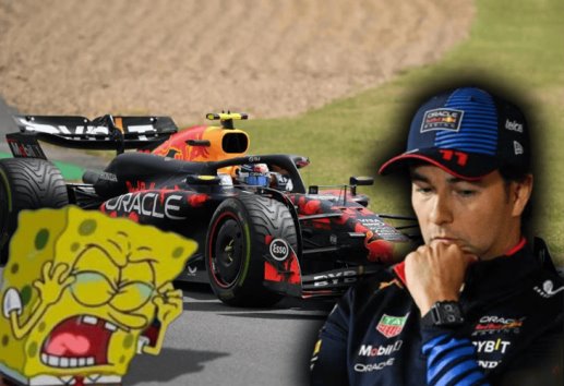 ¡Otra derrota! Checo Pérez cae al lugar 17 en el GP de Gran Bretaña
