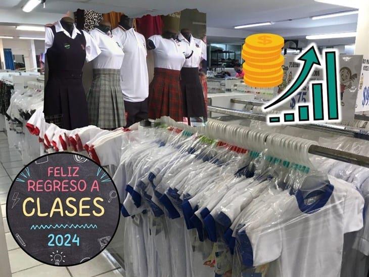Ventas de uniformes escolares aumentan en un 80% con el regreso a clases: empresarios