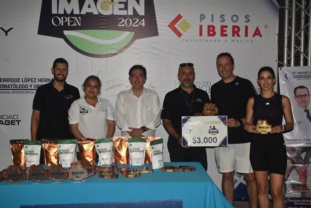 Realizan clausura y premiación el 2º Torneo de Pádel ‘Imagen Open 2024’
