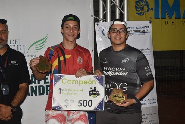 Realizan clausura y premiación el 2º Torneo de Pádel ‘Imagen Open 2024’