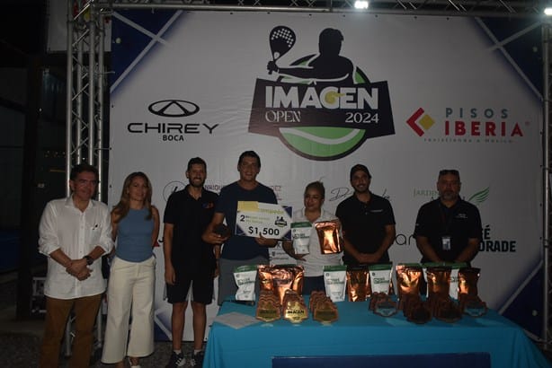 Realizan clausura y premiación el 2º Torneo de Pádel ‘Imagen Open 2024’
