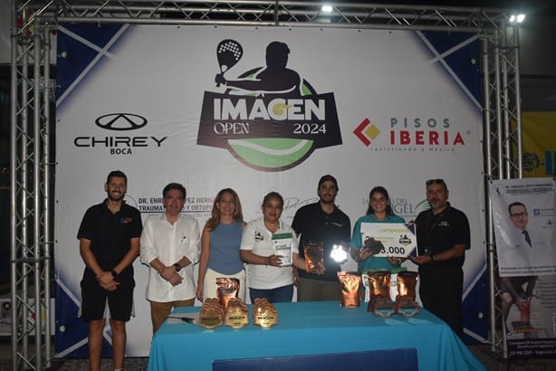 Realizan clausura y premiación el 2º Torneo de Pádel ‘Imagen Open 2024’