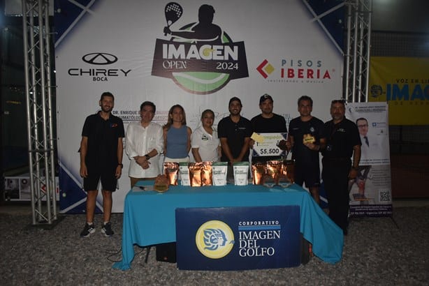 Realizan clausura y premiación el 2º Torneo de Pádel ‘Imagen Open 2024’