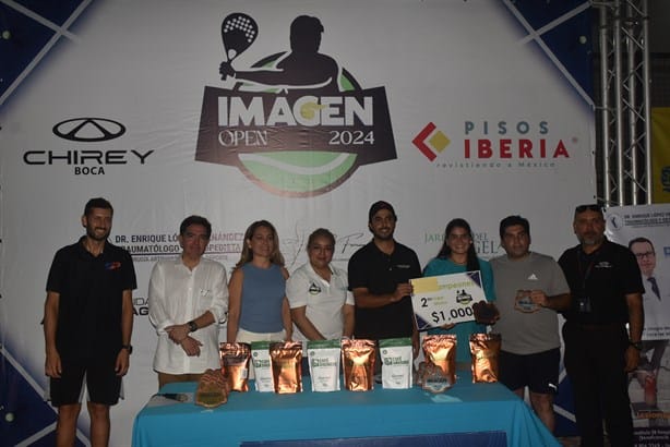 Realizan clausura y premiación el 2º Torneo de Pádel ‘Imagen Open 2024’