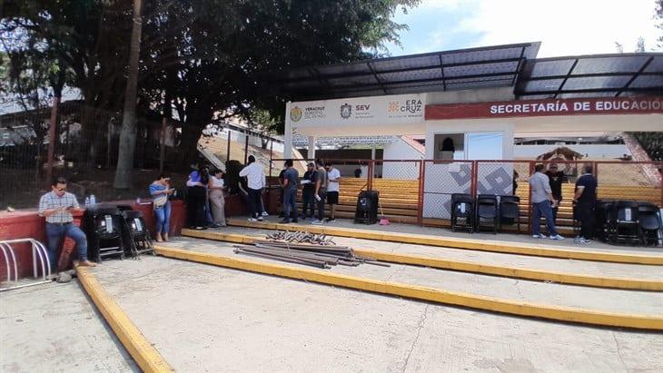 Plantones en la SEV deben concluir, hay que escuchar demandas magisteriales: Claudia Tello