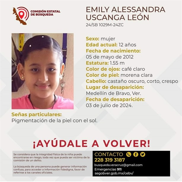 Buscan a hermanas desaparecidas en Medellín de Bravo 
