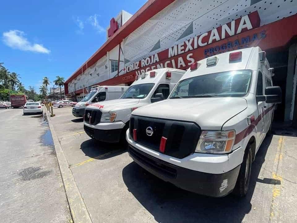 Incrementan llamados de emergencias en la Cruz Roja en Veracruz; hay dificultad para atenderlas rápido