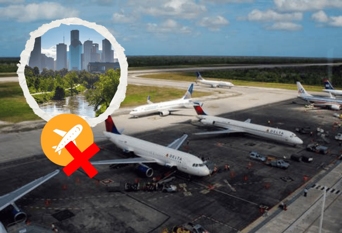 Cancelan vuelos de Veracruz a Houston por tormenta; esto debes hacer si fuiste afectado