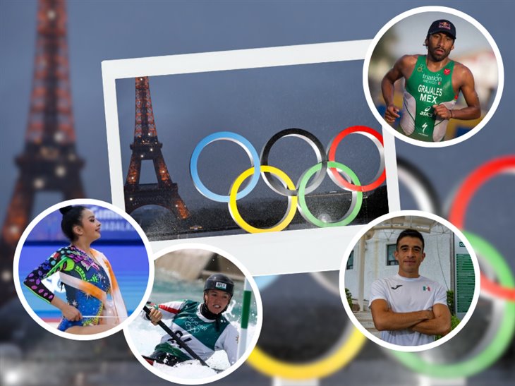 Ellos son los veracruzanos que participarán en los Juegos Olímpicos de París 2024 