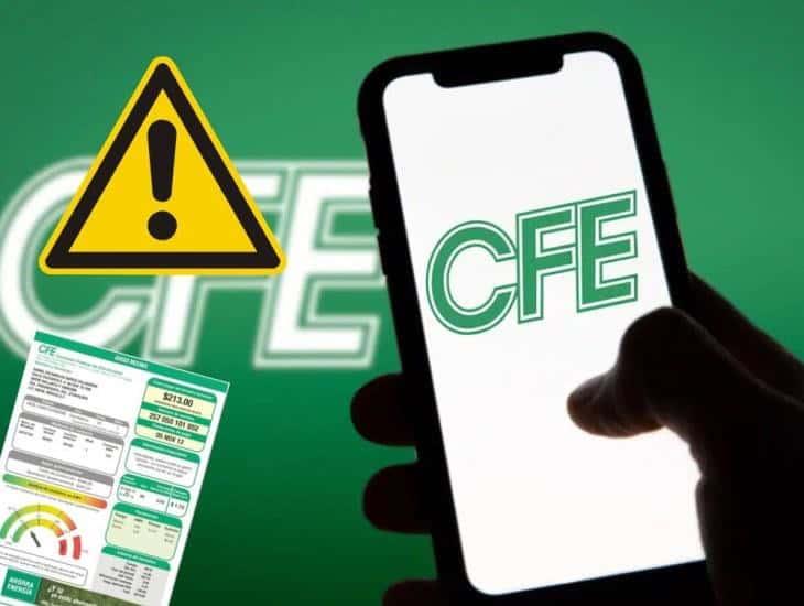 ¡Pueden robar tus datos!: CFE advierte por método falso para obtener tu recibo de luz por WhatsApp