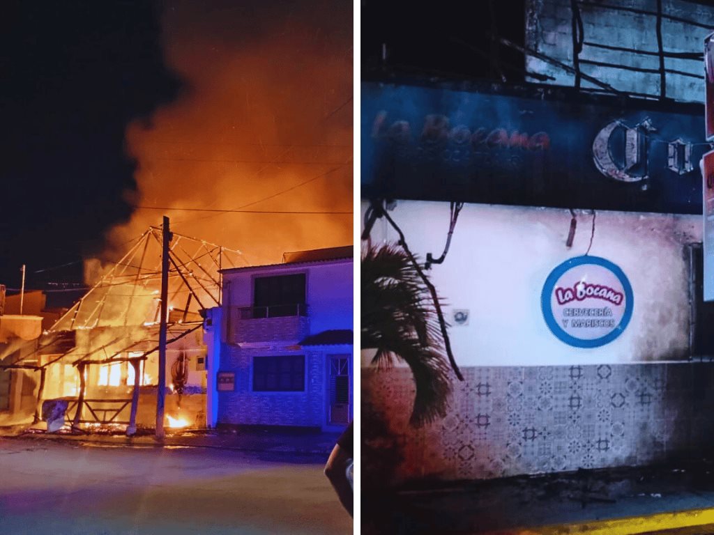 Incendio en Langostinos: Esto dicen ciudadanos de Coatzacoalcos sobre el ataque y cierre de negocios