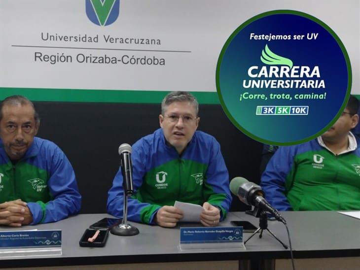 Anuncian en Orizaba la Carrera Corre, trota, camina de la UV