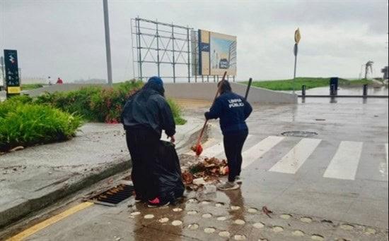 Onda Tropical 8 dejó afectaciones menores en Boca del Río