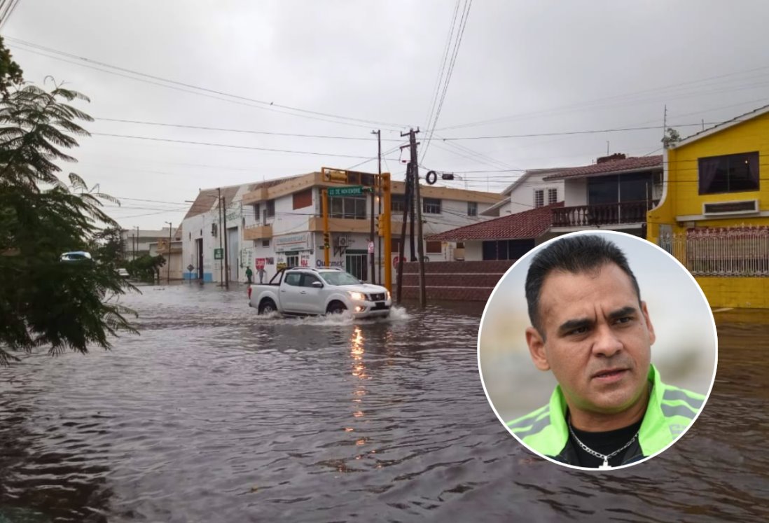 Lluvias provocan inundaciones en 9 colonias de Veracruz: Niveles de agua hasta 1 metro