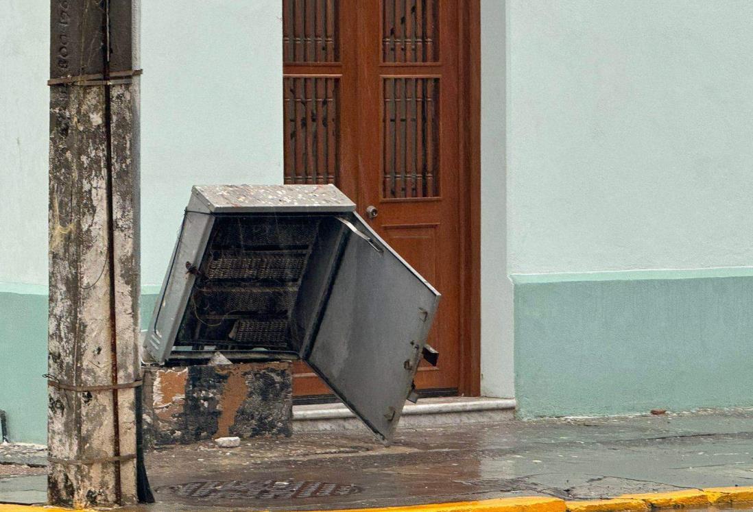 Alertan sobre "caja telefónica" a punto de colapsar en el Centro de Veracruz