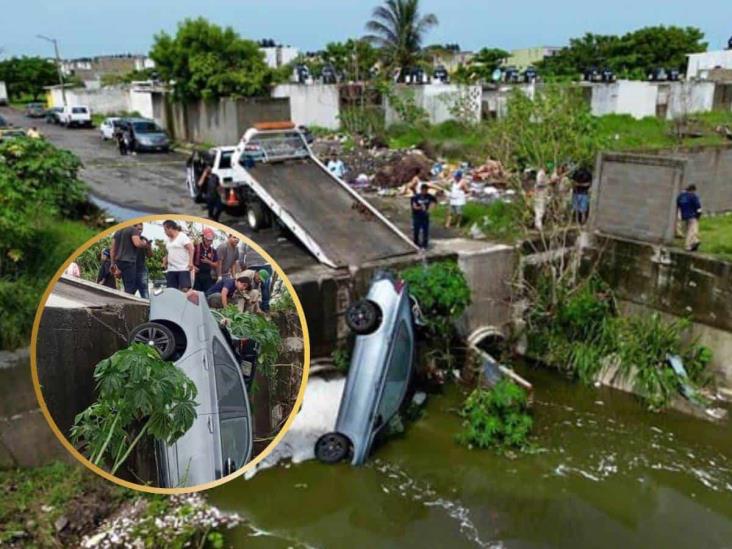 Tragedia en Veracruz Puerto: sacerdote fallece tras caer a canal de agua