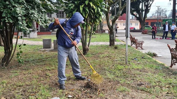 Robo masivo de luminarias y cableado en Parque de Río Blanco